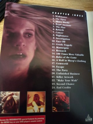 Wishmaster DVD Inglese