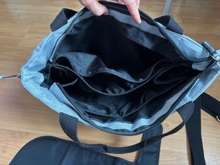 Bolsa Carro Bebé Gris con cambiador portátil