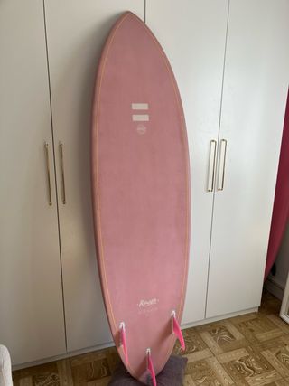 Tabla Surf Indio Pukas Racer Rosa Surfboard Pink