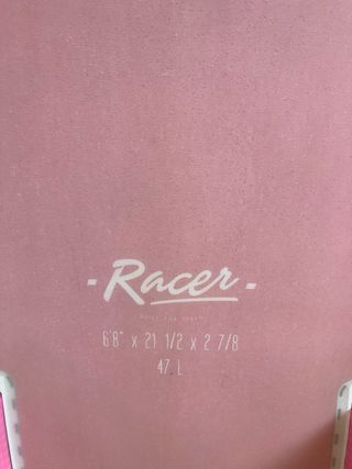 Tabla Surf Indio Pukas Racer Rosa Surfboard Pink