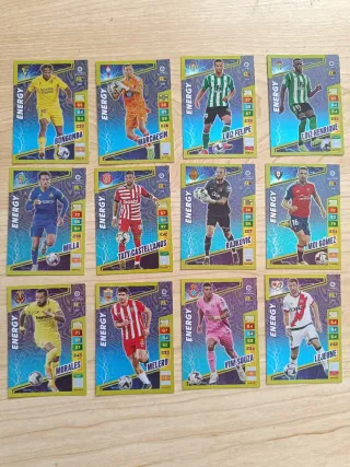 Lote 12 cromos Energy Adrenalyn XL 2022