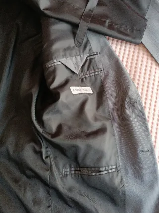 Traje completo gris