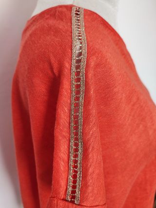 Camiseta 100% lino Pimkie teja talla XL / XXL