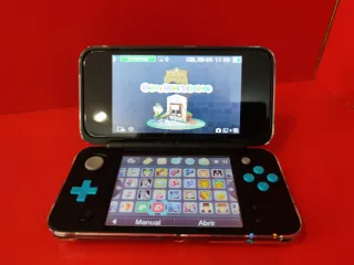 Nintendo New 2DS XL Nero/Blu + Giochi