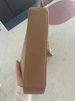 Borsa Love Moschino trapuntata oro