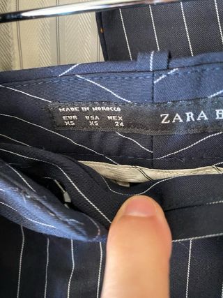 Traje Zara Pantalón y Blazer Talla XS