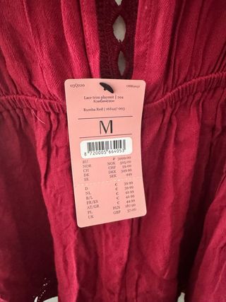 Mono corto granate verano