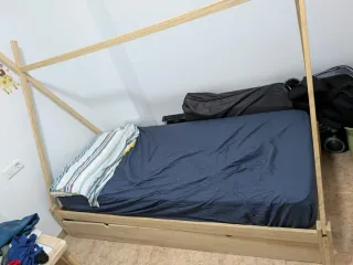 Cama nido Madera 90x200