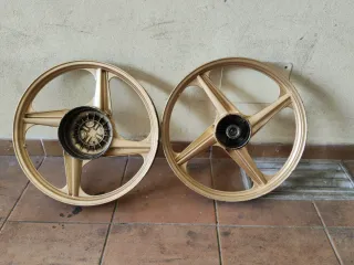 Llantas Vespino F9 F18 Doradas