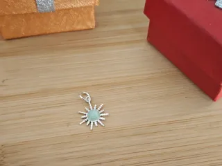 Colgante Plata 925 y Amazonita