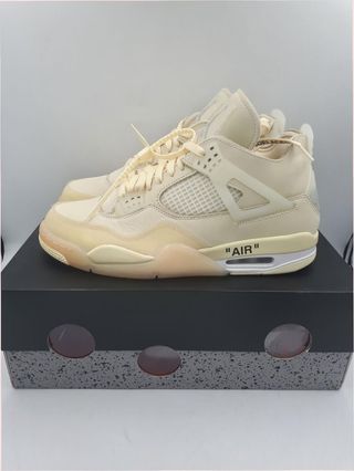 Jordan 4 Retro Off-White Sail Donna Taglia 47