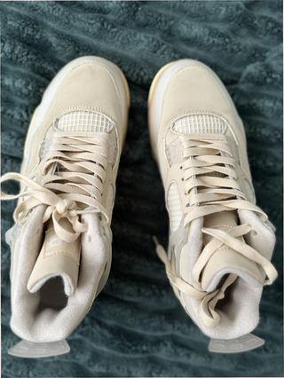 Jordan 4 Retro Off-White Sail Donna 37.5