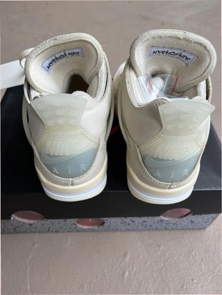 Jordan 4 Off-White Sail Donna Taglia 36