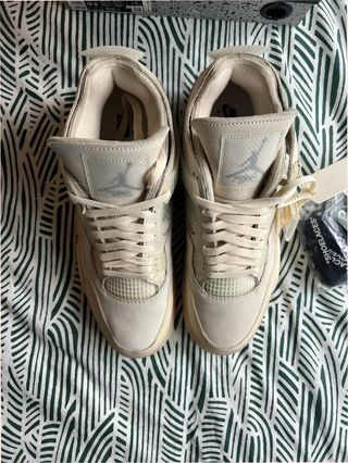 Jordan 4 Retro Off-White Sail Donna 36.5