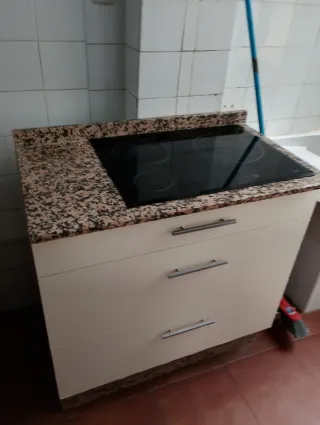 Vitrocerámica Teka con mueble