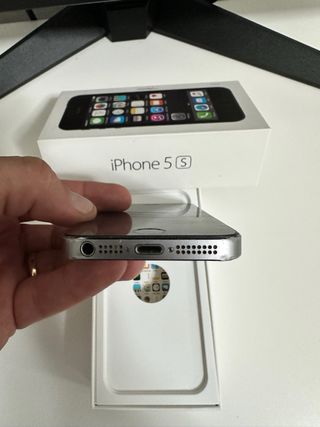 iPhone 5S Apple Negro/Plateado
