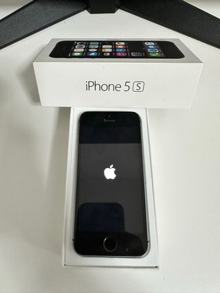 iPhone 5S Apple Negro/Plateado