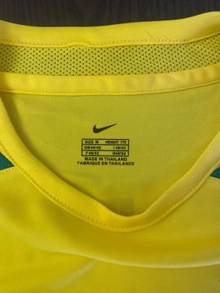 Camiseta Brasil 2002 Ronaldinho Talla M