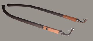 Aste ricambio occhiali Persol Nero/Marrone