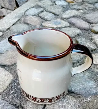 Brocca Country  vintage gres smaltato
