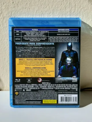El Caballero Oscuro (Blu-ray, edición 2 discos)