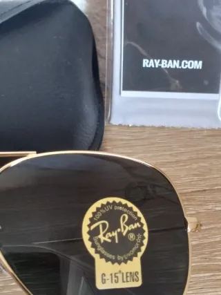 Gafas de sol Ray-Ban Aviator Doradas