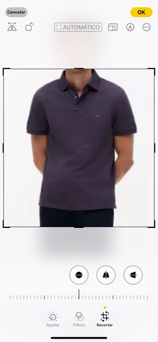 Polo Tommy Hilfiger Azul Talla XS