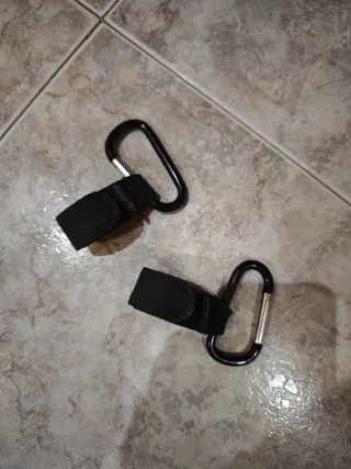 Ganchos para carrito de bebé