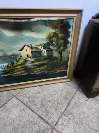 Cuadro grande paisaje