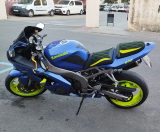 Tapizado asiento de moto