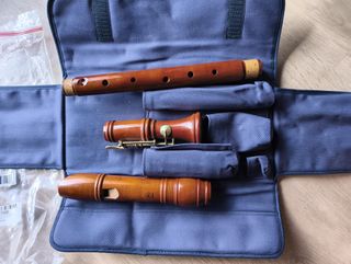 Flauta dulce tenor Yamaha YRT-43 de madera barroca