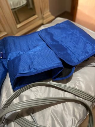 Presoterapia Botas Abdomen Azul/Gris