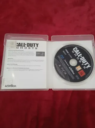 Call of Duty: Ghosts PS3 Caja y Manual