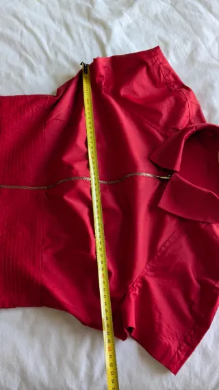 Vestido Purificación García Rojo Cremallera