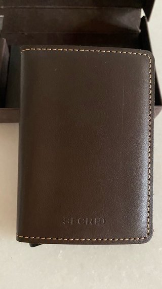 Cartera Secrid Marrón y Negra