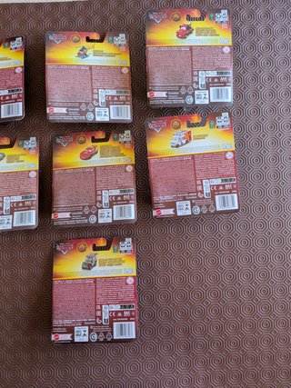7 Carros Disney Mattel Race & Rescue