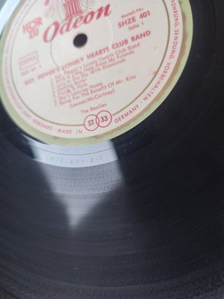The Beatles Sgt. Pepper's HörZu SHZE 401