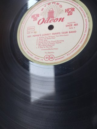 The Beatles Sgt. Pepper's HörZu SHZE 401