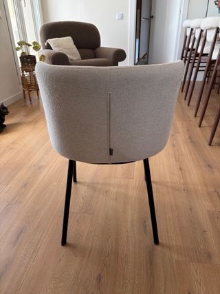 Silla Ciselia Kave Home Beige