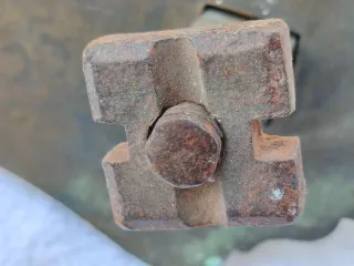 Llamador antiguo de bronce