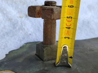 Llamador antiguo de bronce