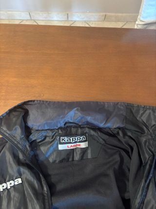 Giacca a vento Kappa nera