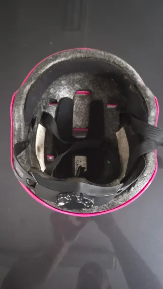 Casco bici rosa Oxelo. Para niña de 4 a 7 años