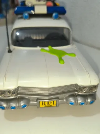 Coche Cazafantasmas Playmobil (Faltan piezas)