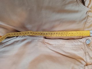 Pantaloni Albicocca Cotone Taglia 54