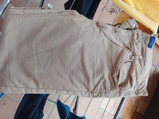 Pantaloni Albicocca Cotone Taglia 54