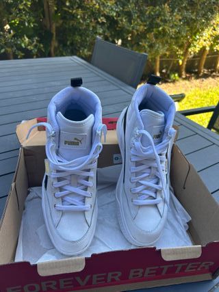 Scarpe Puma donna bianche e nere taglia 41