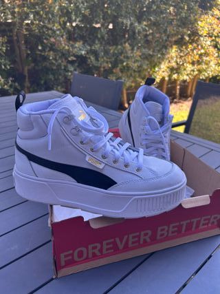 Scarpe Puma donna bianche e nere taglia 41