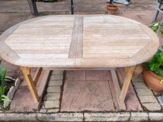 Mesa extensible Teca
