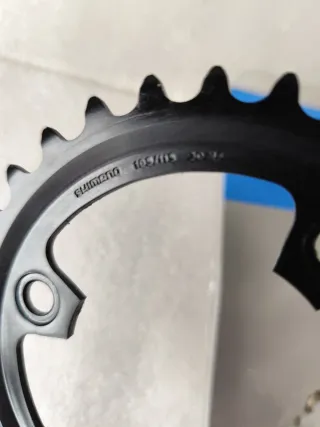 Plato Shimano GRX 30T 2x10/11 velocidades
